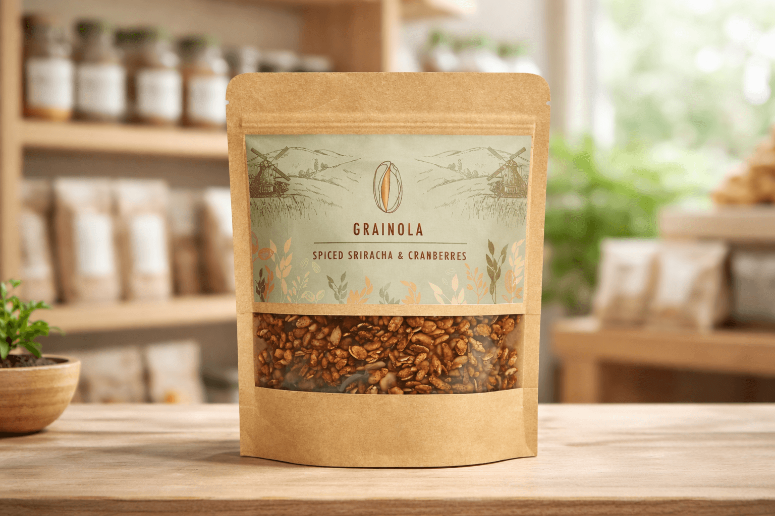 Kahve ve gıda için premium doypack ambalaj