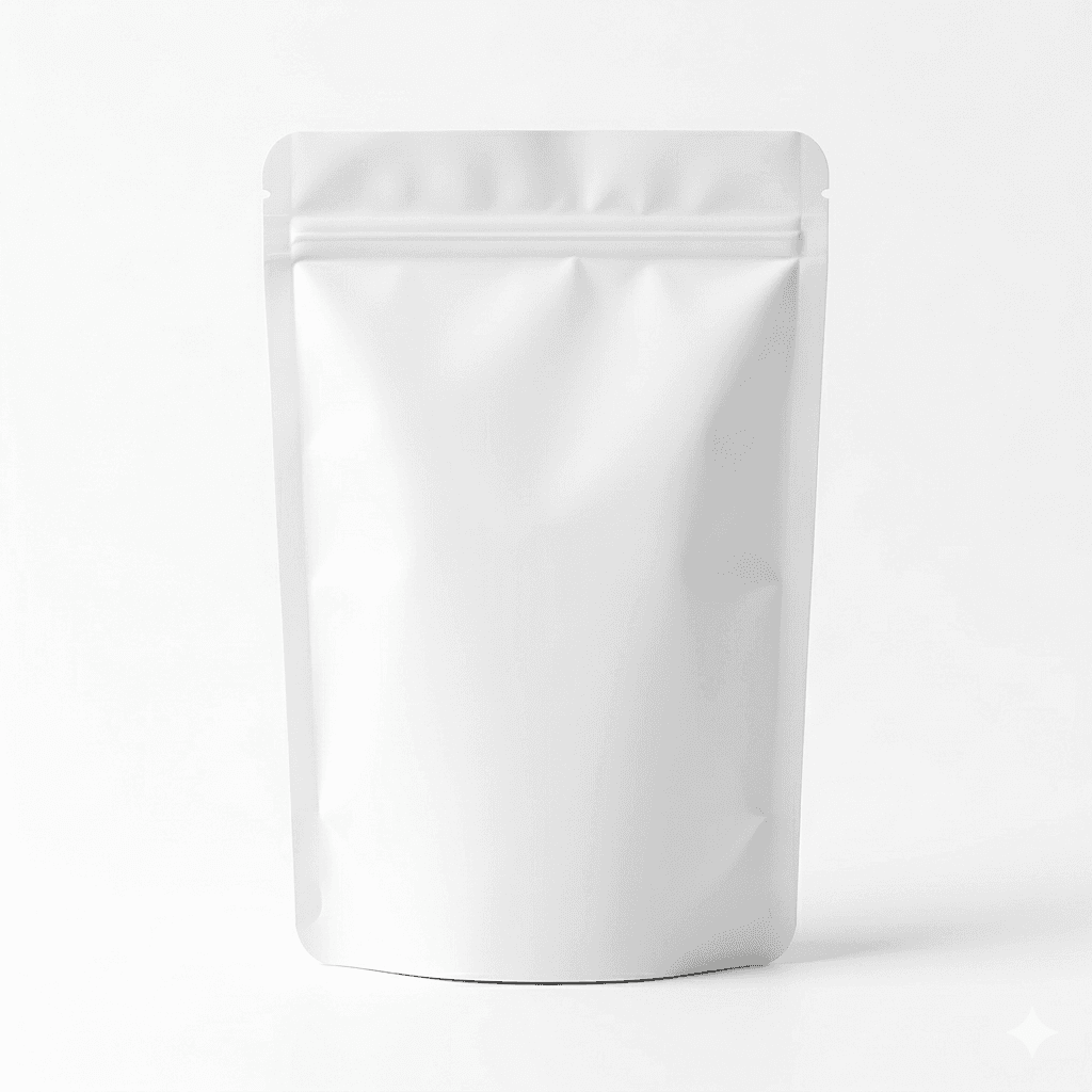 Beyaz Mat Alüminyum Doypack